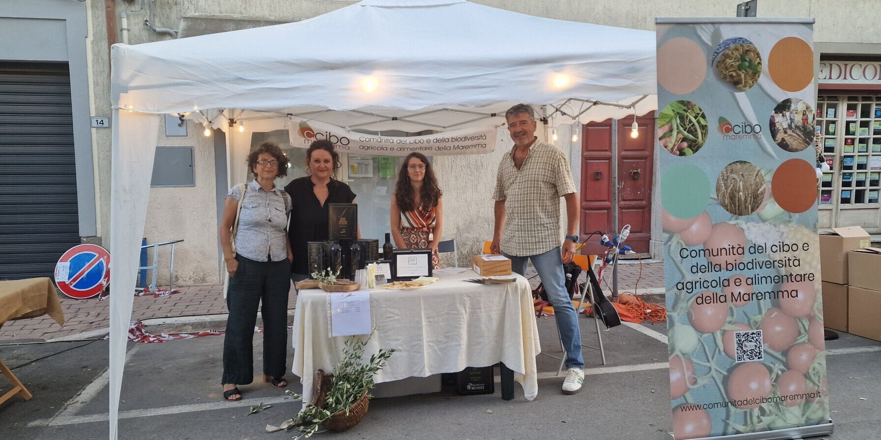 Stand di Ccibo Maremma a Vinellando 2025 Magliano in Toscana